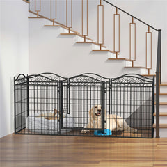Dog Playpen Kennel Cage Indoor Outdoor Dog Exercise Pen Cat Chicken Rabbit Fence