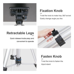 Universal Projector Tripod Laptop Floor Stand DJ Equipment Holder with Plate