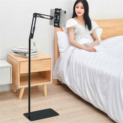 360 Tablet Floor Stand Adjustable 5-12.9 Inch Overhead Phone Desktop Holder