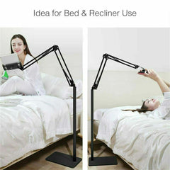 360 Tablet Floor Stand Adjustable 5-12.9 Inch Overhead Phone Desktop Holder