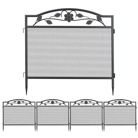 Heavy Duty Foldable Metal Indoor Outdoor Exercise Pet Fence Dog Playpen Kennel