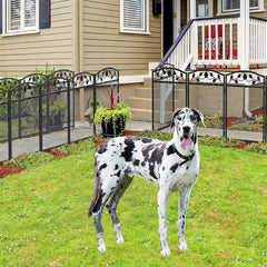 Fin Heavy Duty Dog Play Pen Enclosure Whelping Cage With Fertility Mat Puppy Playpen 60x110cm