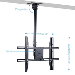 Ceiling Wall Mount TV Bracket 27- 65" with Tilt Feature & 180 Rotate For Samsung