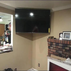32"-65" Heavy Duty Wall Corner Tv Mount Articulating Premium Swing Arm Bracket