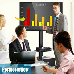 Heavy Duty Swivel Floor TV Stand Tall Corner TV Mount Stand for 32-70" LCD LED