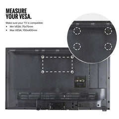 TV Wall Bracket Fixed Tilting For Upto 75" Inch LG Samsung Flat Screen