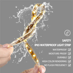Premium Oval LED Anti-Fog Bathroom Mirror(100x50cm)