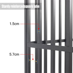 Heavy Duty Dog Cage with Lock & Bottom Tray XXL