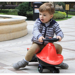 Moka White-Glide Walker Swing Car Twist Car Rind On Toy Italian Designer For Children Outdoor