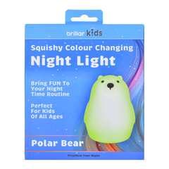 Squishy Polar Bear Night Light