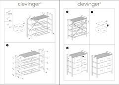 6 Drawer Bamboo Storage Chest
