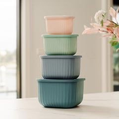 Cook Easy 4PC Square Nested Food Storage Set