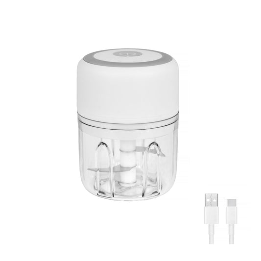 250ml Cordless USB Rechargeable Mini Food Chopper
