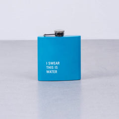 2 Pcs Stainless Steel Hip Flask (175 ml Each) – Funny Quotes, 4 Super‑Bright Colours