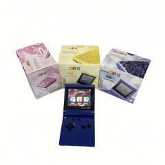Pocket XP 2 Handheld Game Console – Built-in Classic Games, Game Boy Style, Portable Retro Gaming - Pink