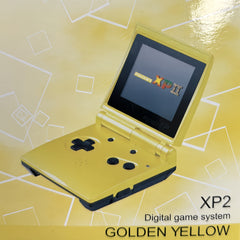 Pocket XP 2 Handheld Game Console – Built-in Classic Games, Game Boy Style, Portable Retro Gaming - Yellow