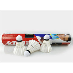 12PCs of DHS Badminton Goose Feather Shuttlecock Model 401 / 402 - 401