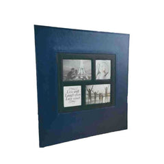 Extra Large 600-Pocket Leather Photo Album - Brown