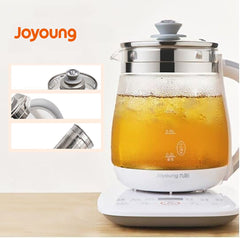 Hoper Layer Eletric Glass Kettle Water Boiler Multiple Cooking Boiling Bottle 1.5L FA-K1501 AU Model