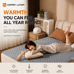 HOPER LAYER WHB15 Water Heated Blanket Water Heating Mattress Pad