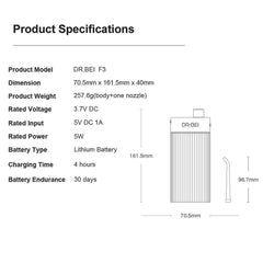 DR.BEI Portable Water Flosser GF3