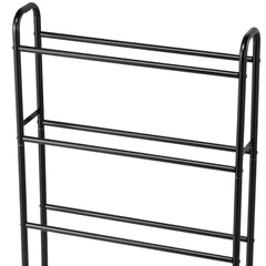 3D Printer Filament Storage Rack, 4 Tier Heavy Duty Storage Shelf, Rolling Filament Spool Holders Racks with Wheels, Filaments Organzied for 3D Printing Station, Office, Workshop (Shelf Only)