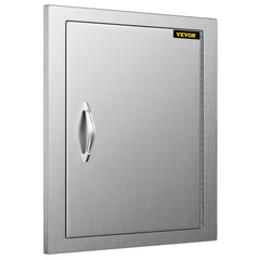 46X51CM Outdoor Kitchen BBQ Door Commercial Stainless Steel Single Access Door