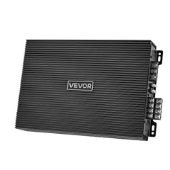 Car Audio Amplifier, 4-Channel Bridgeable Car Amplifier, Multichannel Class AB Stereo Amp, Max. 4 x 200W at 4 Ohms / 4 x 400W at 2 Ohms, High Output, for SUVs, Pickups, and Off-Road Vehicles