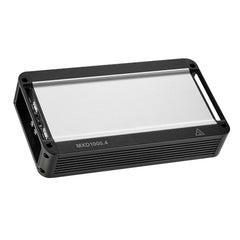Car Audio Amplifier, 4-Channel Bridgeable Car Amplifier, Multichannel Class D Stereo Amp, Max. 4 x 500W at 4 Ohms / 4 x 1000W at 2 Ohms, High Output, for SUVs, Pickups, and Off-Road Vehicles
