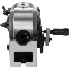 BS-0 Dividing Head 5 Inch, Precision Dividing Head Set with 5" 3-jaw Chuck & Tailstock Dividing Plates for Milling Machine