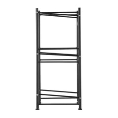 3 Tiers Water Jug Holder, 5 Gallon Water Bottle Holder, Single Row Water Bottle Rack for 3 Bottles, Heavy Duty Water Jug Rack for Kitchen, Office, Living Room, Black