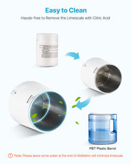 6L Water Distiller Home Countertop Purifier Machine 900W Plastic Container