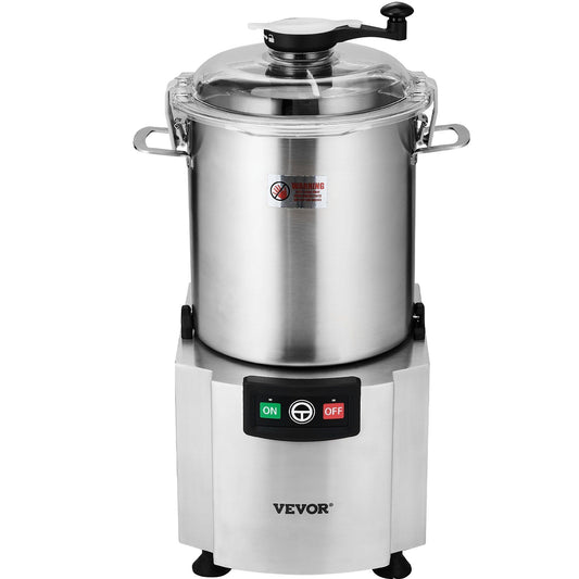 Food Processor & Vegetable Chopper, 18L Food-Grade Stainless Steel Food Processor Chopper with S-Curve Blade and Scraper, Ideal for Chopping Vegetables, Fruit, Grains, Nuts