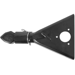 A-Frame Trailer Coupler, Fits 2-Inch Hitch Ball Size, 7000 lbs Towing Capacity, Heavy Duty Steel Coupler, Ideal for Towing Station Wagons, Pickup Trucks, SUVs, Campers, Black Coating Surface