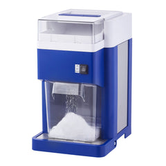 Commercial Ice Shaver Machine, 1.91QT /1.8L Large Electric Snow Cone Machine, Fine & Fluffy with 300W Motor, Stainless Steel Blades, Shaved Ice Maker for Dessert Shop Home Party Restaurant, Blue