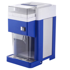 Commercial Ice Shaver Machine, 1.91QT /1.8L Large Electric Snow Cone Machine, Fine & Fluffy with 300W Motor, Stainless Steel Blades, Shaved Ice Maker for Dessert Shop Home Party Restaurant, Blue