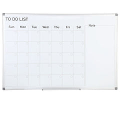 Magnetic Whiteboard Dry Erase Board 36" x 24" Wall Mounted for Office