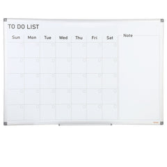 Magnetic Whiteboard Dry Erase Board 36" x 24" Wall Mounted for Office