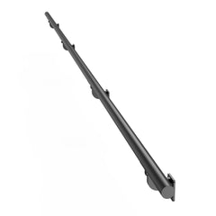 Wall Mounted Stair Handrail, 3665mm Pipe Staircase Handrail, Black Galvanized Aluminum, 32mm Pipe Diameter, Indoor&Outdoor Staircase Railing, Industrial Hand Rail for Steps, Security Baluster