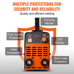 ARC Stick Welder 220V 140A Stick/Lift TIG 2-in-1 Welding Machine Hot Start