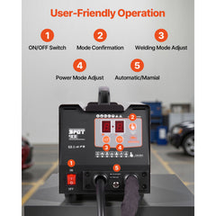 Stud Welder Dent Repair Kit, Spot Welding Machine with Slide Hammer Dent Puller, Professional Dent Removal Kit for Auto Body Dent Repair