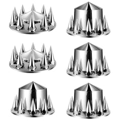 Rear&Front Axle Cover Combo Kit ABS Lug Nut Covers with Nut Cover Tools