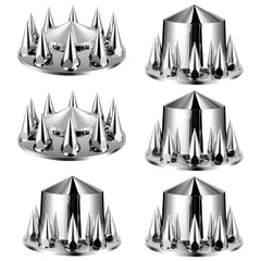 Rear&Front Axle Cover Combo Kit ABS Lug Nut Covers with Nut Cover Tools