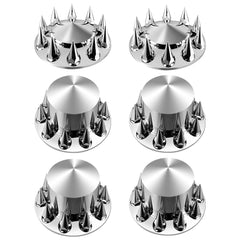 Rear&Front Axle Cover Combo Kit ABS Lug Nut Covers with Nut Cover Tools