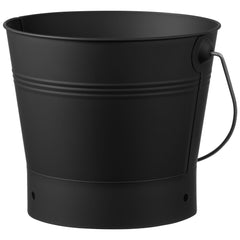 Ash Bucket, 4 PCS with Lid, Shovel, Broom and Gloves, Metal Fireplace Charcoal Bucket and Ash Can, 9.8L Large Capacity for Fireplace, Fire Pits, Wood Burning Stoves, Indoor and Outdoor
