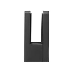 Glass Clamp, 40 PCS Square Glass Railing Bracket for 0.31 "-0.47 " Tempered Glass, 304 Stainless Steel Glass Mounting Clamp, Glass Shelf Bracket for Balcony, Garden, Deck, Stair, Black