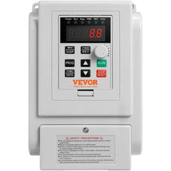 VFD 5HP, 4KW, 18A, 1 Phase 220V-240V Input to 3 Phase 220V-240V Output Variable Frequency Drive, 0-400Hz VFD for AC Motor Speed Control