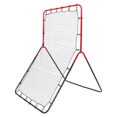 Baseball And Softball Rebounder Net, 3 x 4.5 ft PitchBack Baseball Pitching Nest, 3-Way Baseball, Softball Pitchback Net, Fielding Trainer, Bounce Back Net for Fielding/Throwing Practice