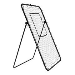 Baseball And Softball Rebounder Net, 4 x 6 Feet PitchBack Baseball Nest for Pitching and Fielding Training, Pitch Return Trainer Rebound Net with Pitching Target, 4 Adjustable Angles