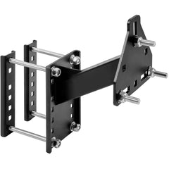 Spare Tire Carrier, Trailer Spare Tire Mount, 160 lbs Capacity, Utility Trailer Accessories Fits Most 4 & 5 & 6 & 8 Lugs Wheels on 4", 4.25", 4.5", 4.75", 5", 5.5", 6", 6.5" Bolt Patterns